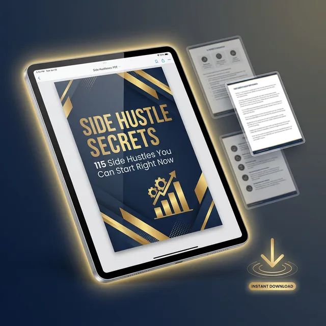 Side Hustle Secrets - 115 step-by-step side hustle playbooks with scripts and free tools